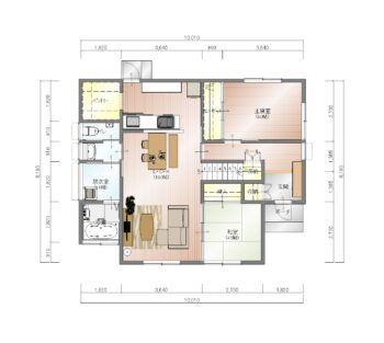 【6人家族5LDK】収納充実の住みごこちのいい家