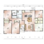 【5人家族5LDK】キッチンの周りを廻れる住みごこちのいい家