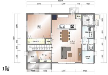 【6人家族5LDK】リビング約20帖！6人家族が快適に過ごせる住みごこちのいい家