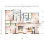 【4人家族3LDK】広いシューズクロークのある住みごこちのいい家