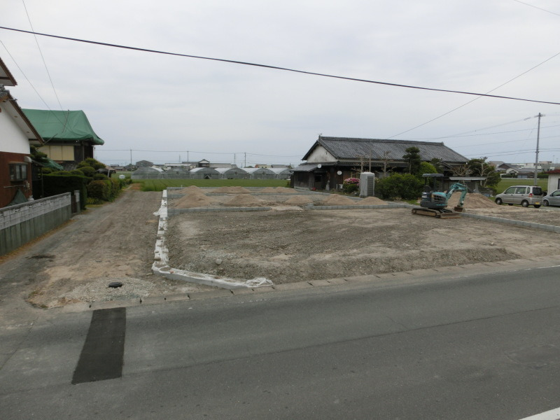 柳川市大和町　建売住宅分譲地　工事進捗状況 №3　(^∇^）