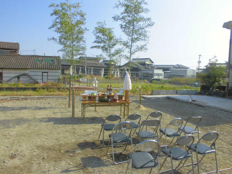 地鎮祭を行いました！