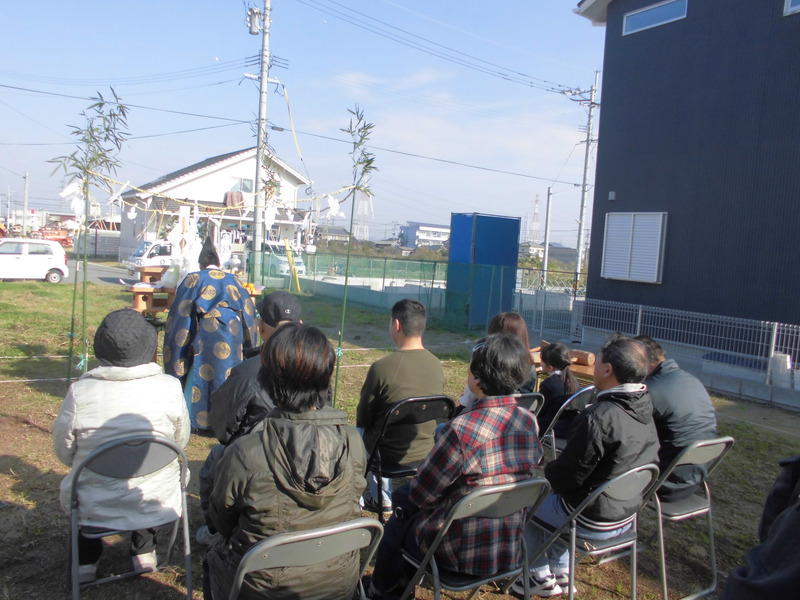 地鎮祭を行いました！