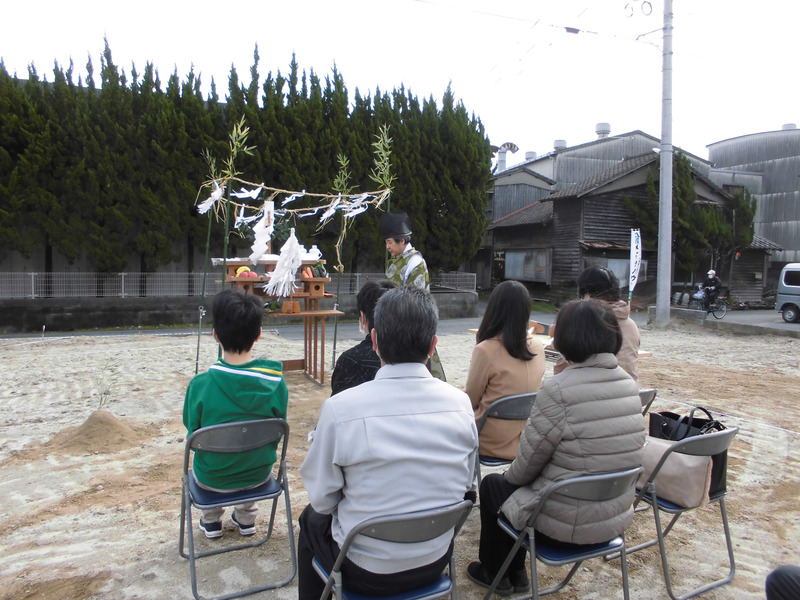 祝・地鎮祭