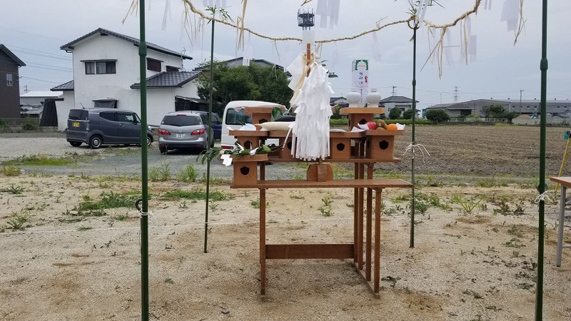 祝・地鎮祭